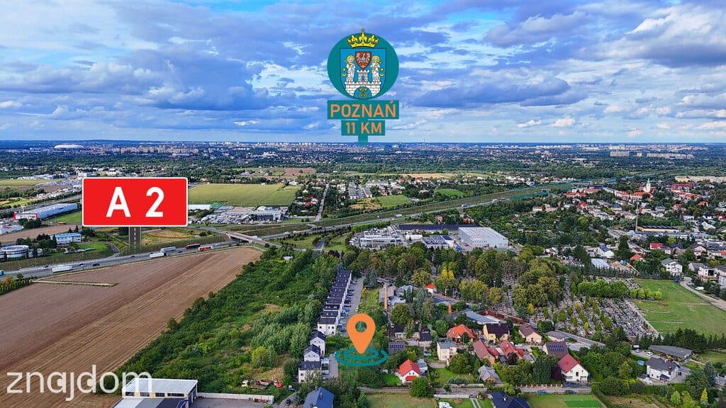 Atrakcyjna działka budowlana 1053 m² – Luboń - zdjęcie 7