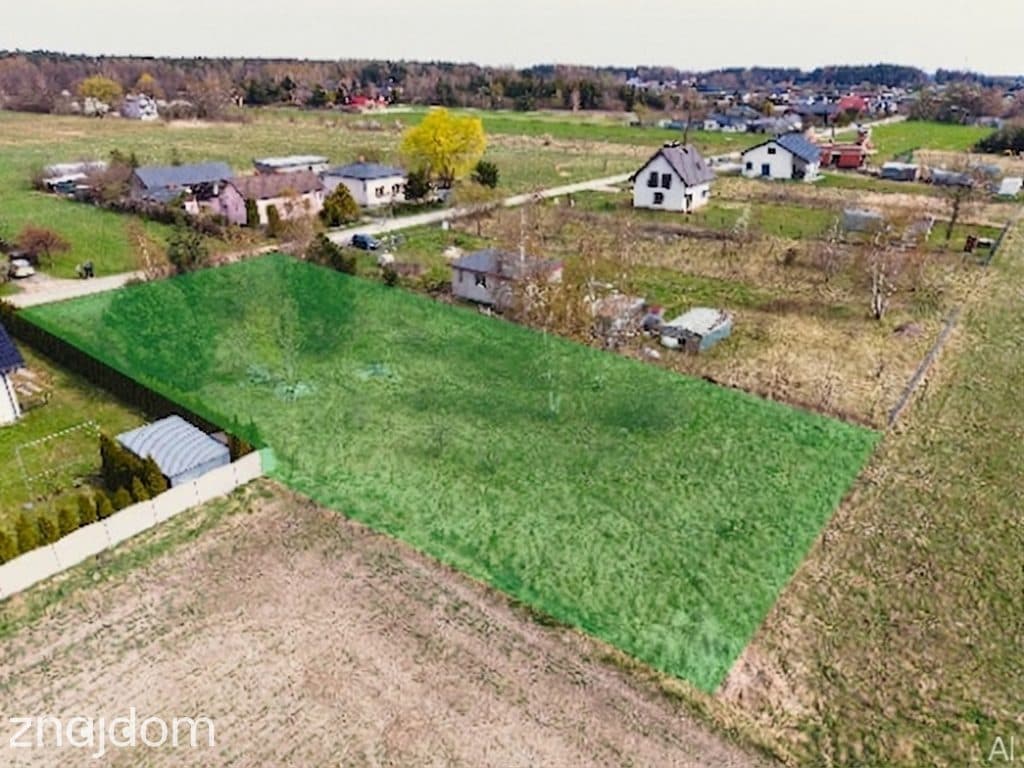 Uzbrojona działka budowlana pod Łaskiem - zdjęcie 5