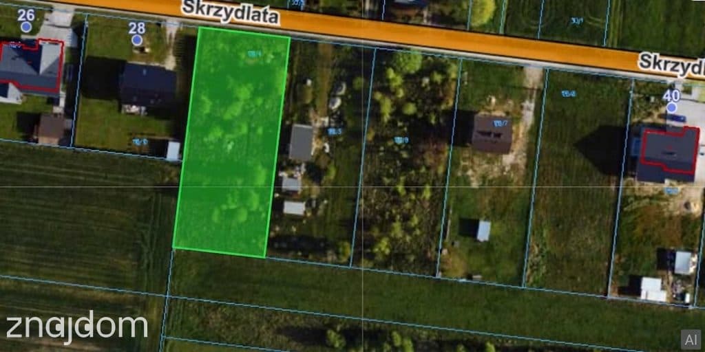Uzbrojona działka budowlana pod Łaskiem - zdjęcie 7