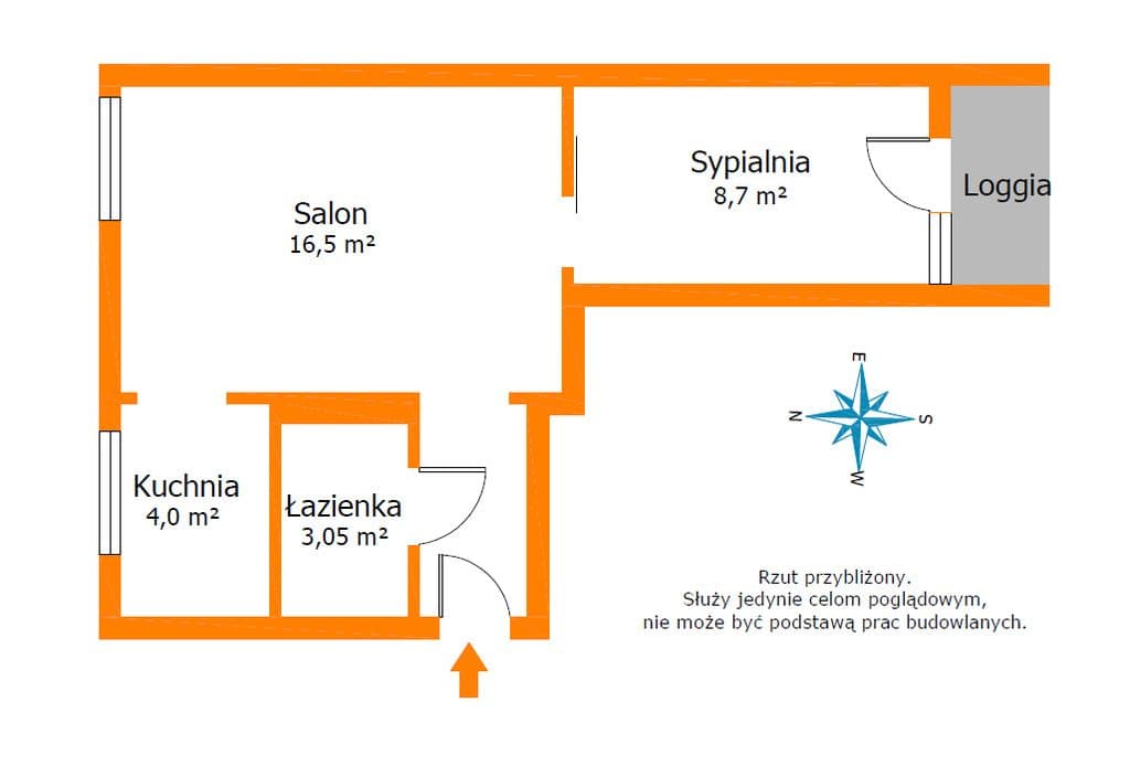 Stylowe 2 pokoje | Balkon | 3 piętro - zdjęcie 10