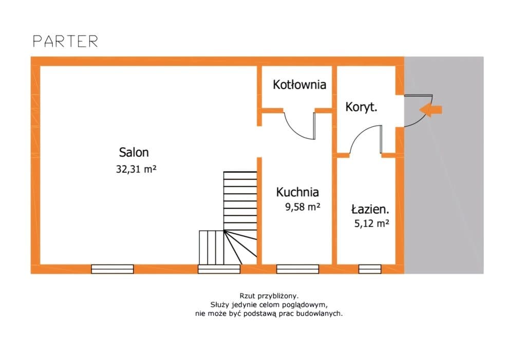 Mościejewo: Zadbany segment 91m² z tarasem - zdjęcie 6