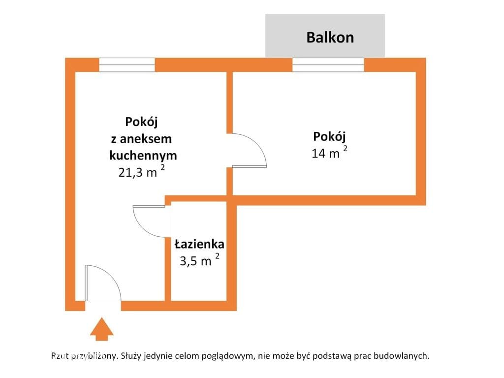 Dwupokojowe jak nowe - bez czynszu - zdjęcie 7