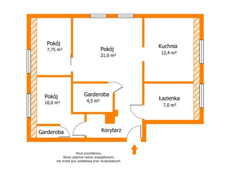 Wszędzie blisko, nigdzie daleko – 65 m² - zdjęcie 3