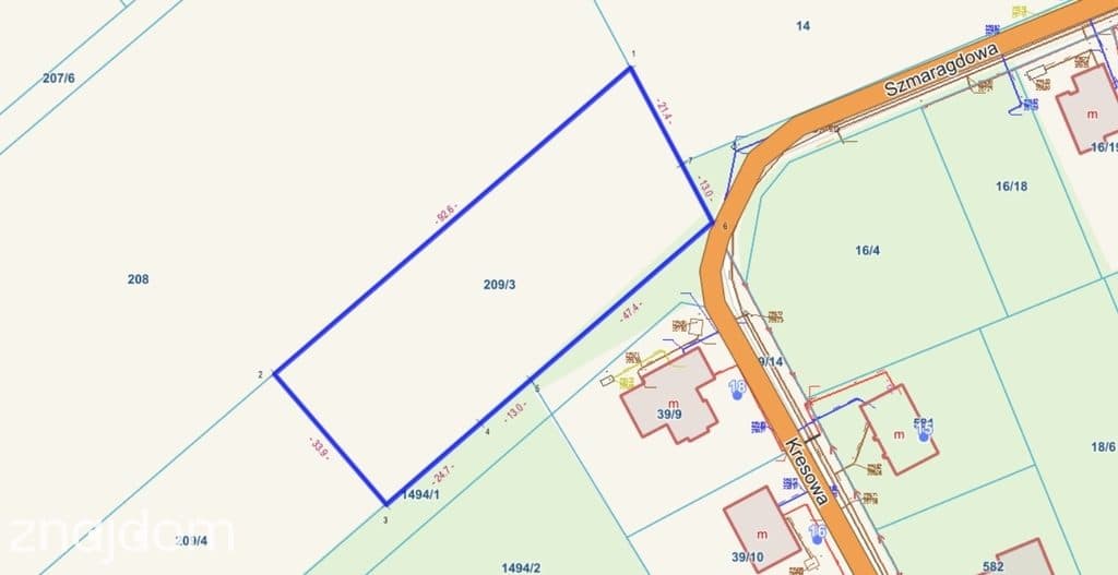 Przestronna działka 3001 m² Ignaców - zdjęcie 8