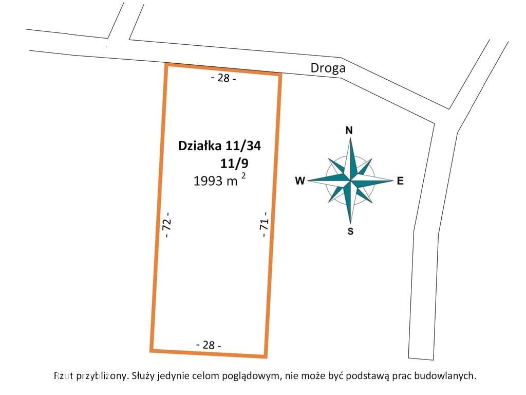 Twoje prywatne grzyby Działka 1993 m² Nowy Adamów - zdjęcie 8