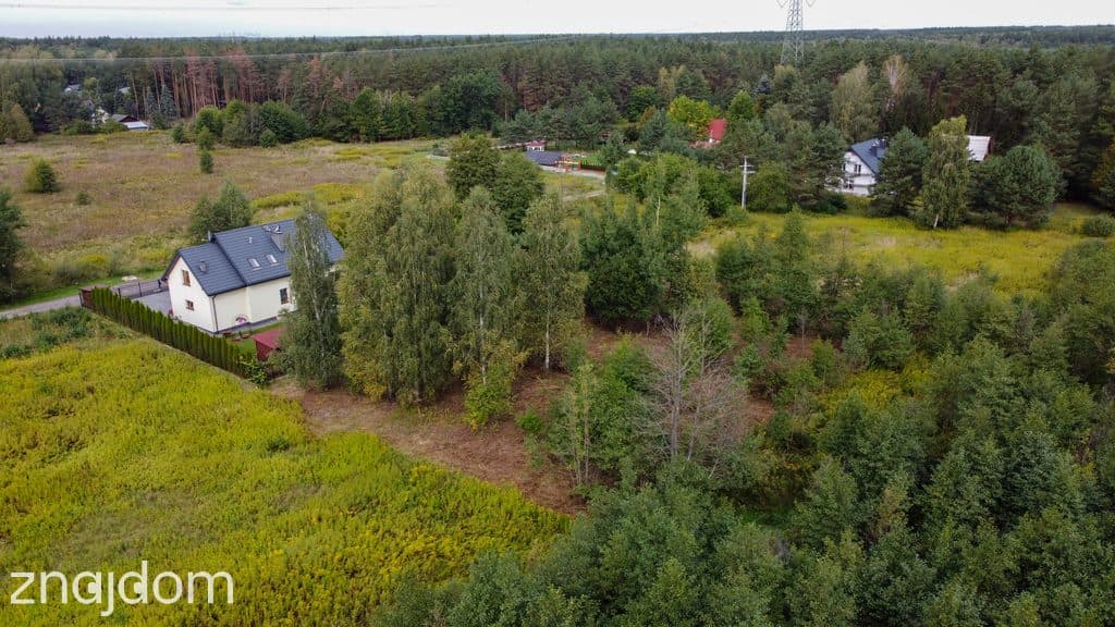 WZ na dom jednorodzinny - 1629m2 gm. Wiązowna - zdjęcie 5