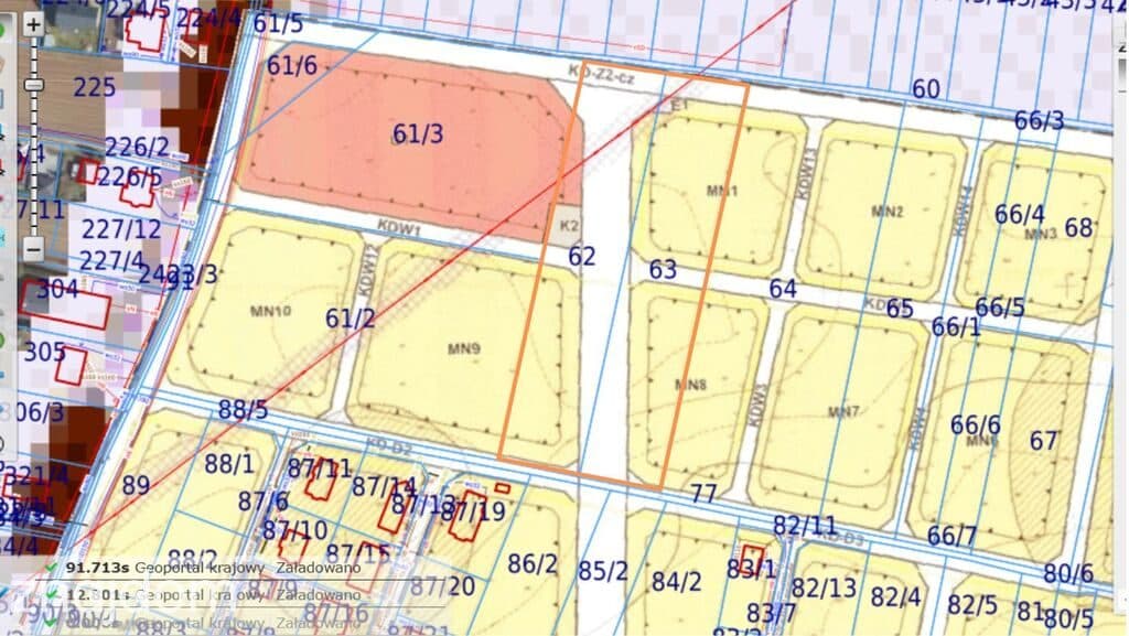 Działka 1140 m² Przeworsk ul. Korczaka – MPZP - zdjęcie 3