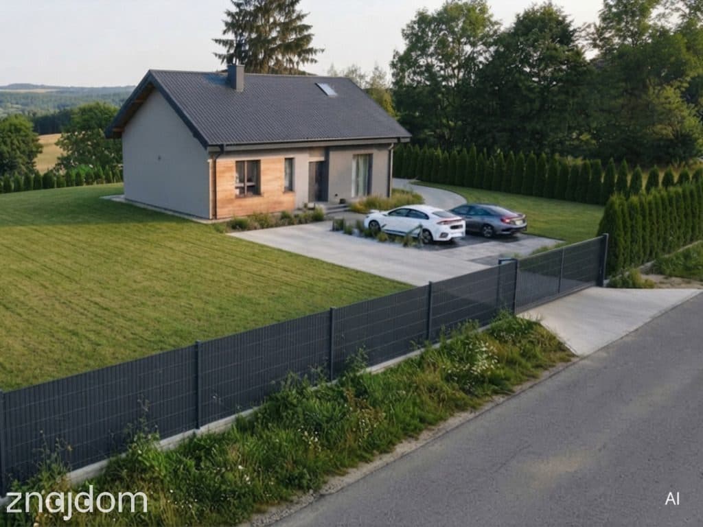 Działka pod dom z proj. Castor, Manasterz - zdjęcie 2
