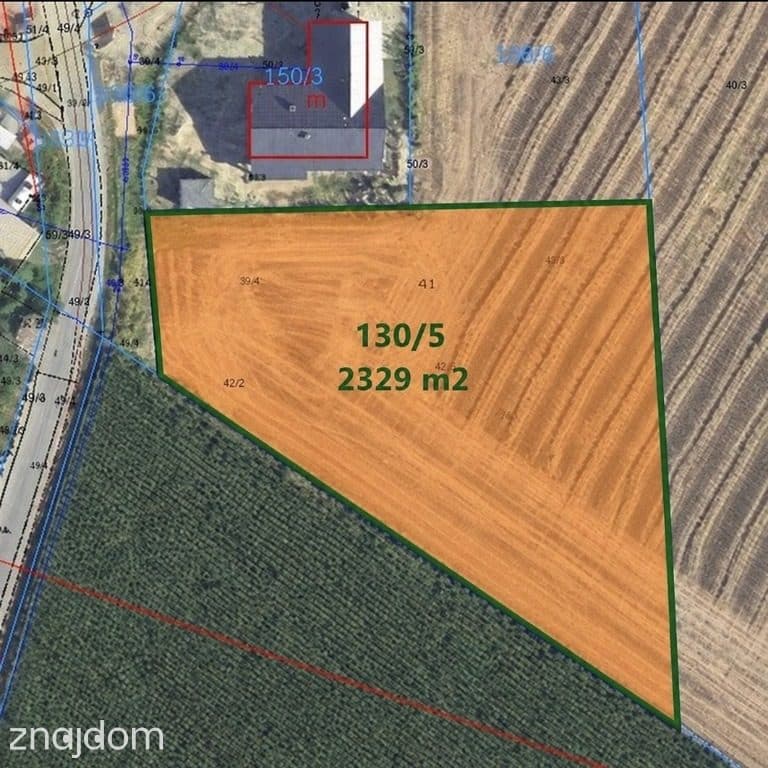 Działka budowlana- bliskość Torunia, spokój natury