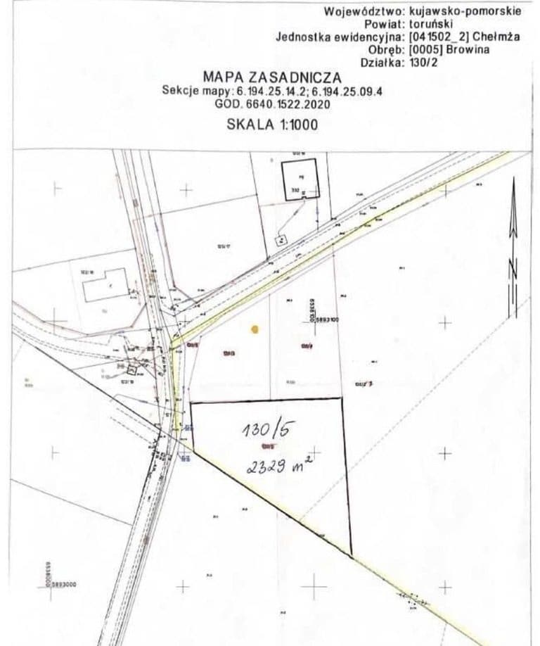 Działka budowlana- bliskość Torunia, spokój natury - zdjęcie 4