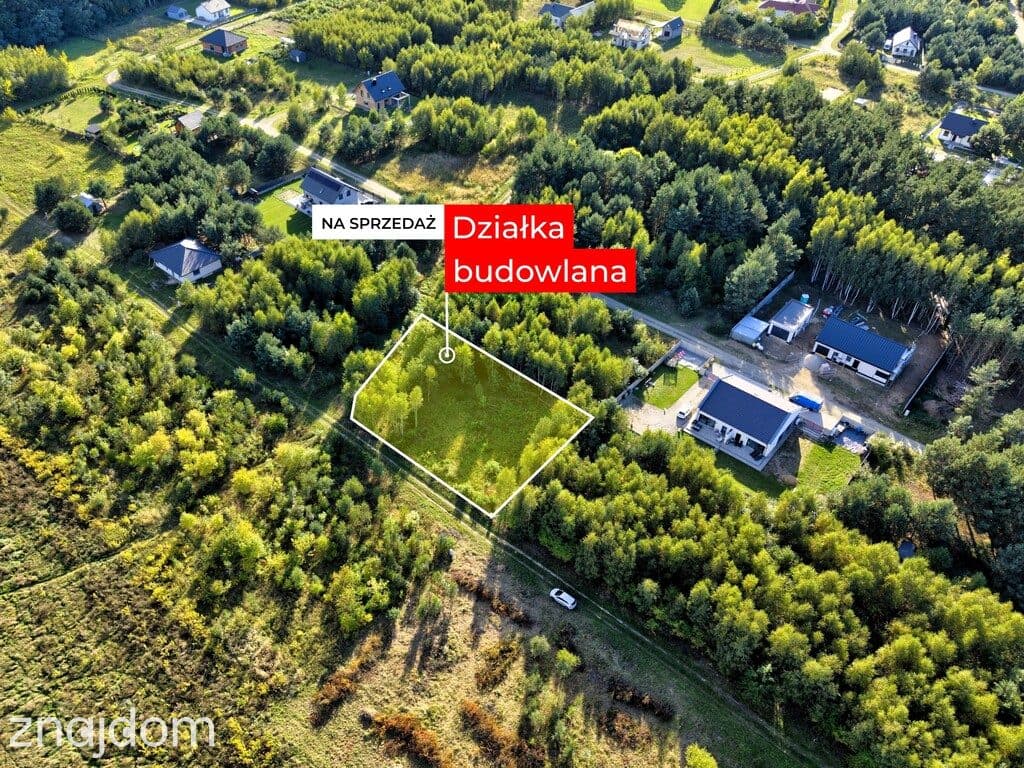 Działka budowlana z pozwoleniem na budowę! 1477m2 - zdjęcie 9