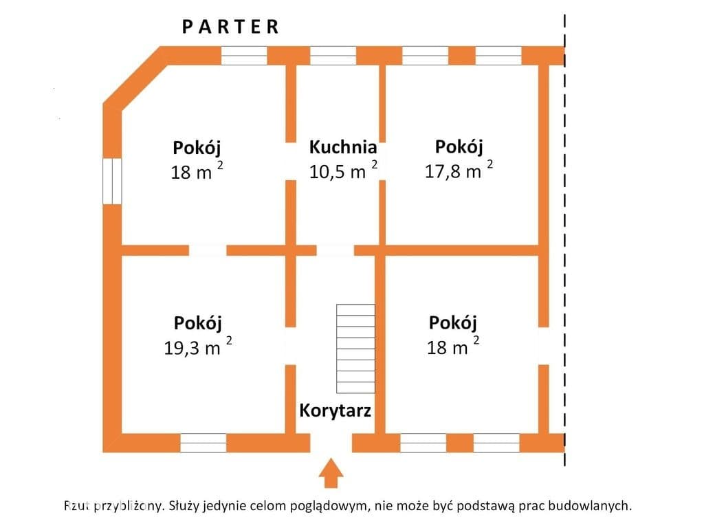 Narożna kamienica w Pabianicach - 290 m² - zdjęcie 5