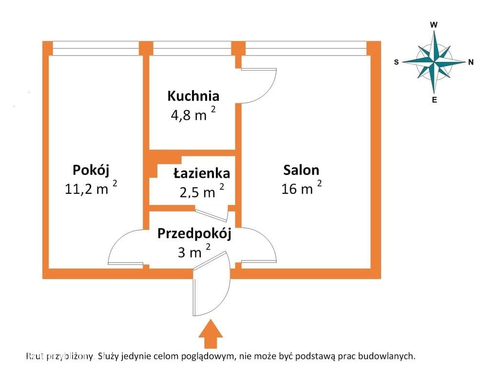 2 pokoje 37,5 m² z potencjałem | Kalisz - zdjęcie 2