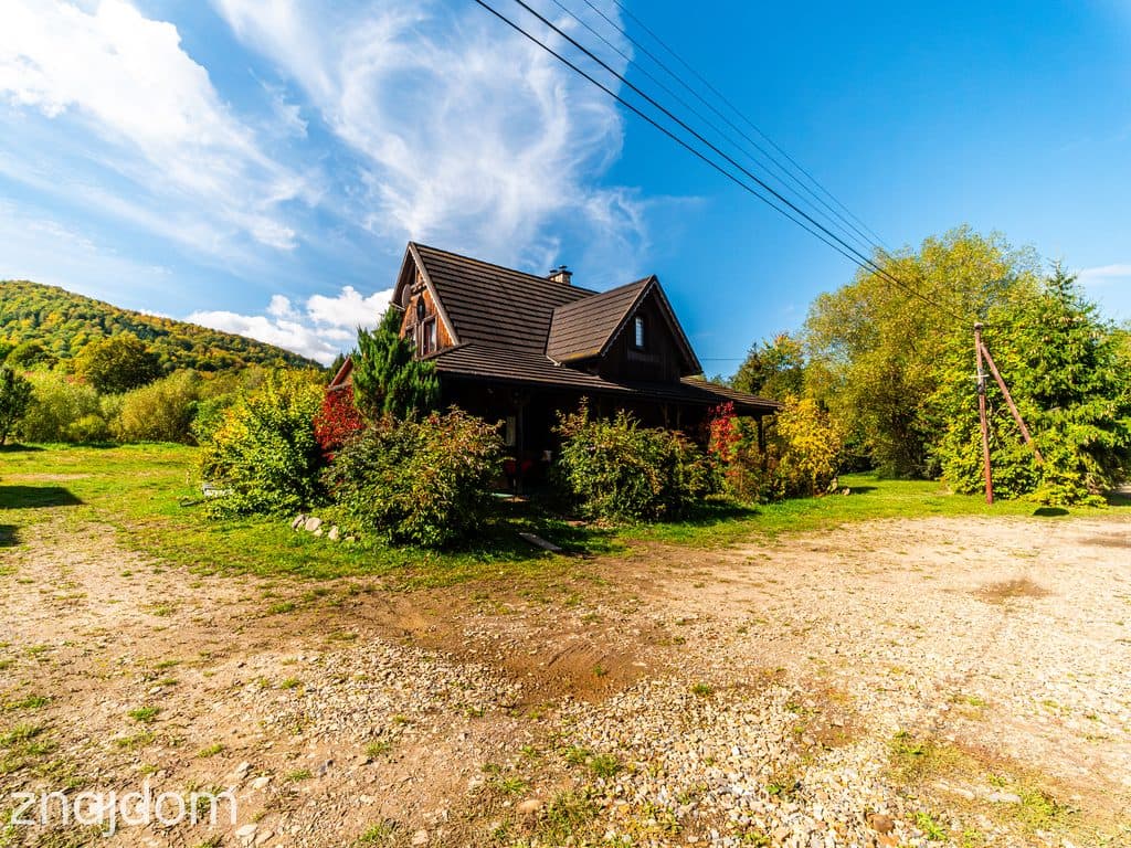 Dom w sercu Bieszczadów – Wetlina, duża działka 2608 m²