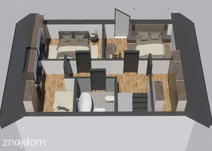 Nowoczesny dom w zabudowie bliźniaczej | 96,84 m² - zdjęcie 7