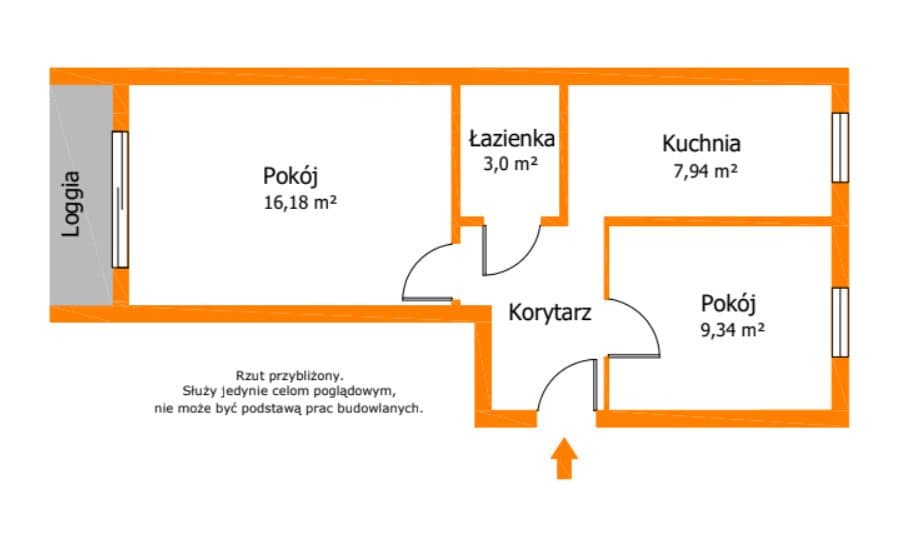 Przytulne 2 pokoje bez remontu - zdjęcie 10
