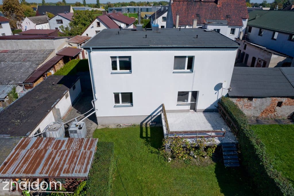 Dom szeregowy 220 m², dwa mieszkania, ogród, garaż