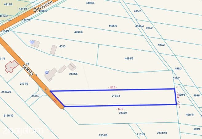4690 m² w Rzgowie | część budowlana 1500 m² | media, ogrodzenie - zdjęcie 7