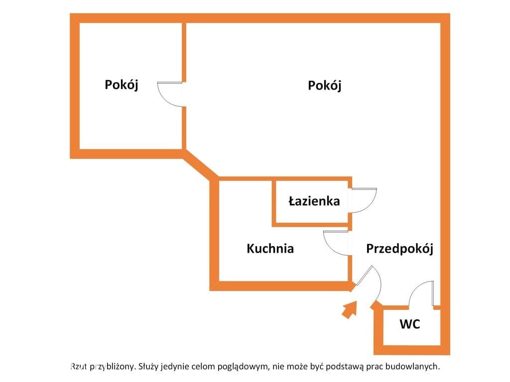 Klimat Łodzi! 2 pokoje obok Piotrkowskiej (52m²) - zdjęcie 4