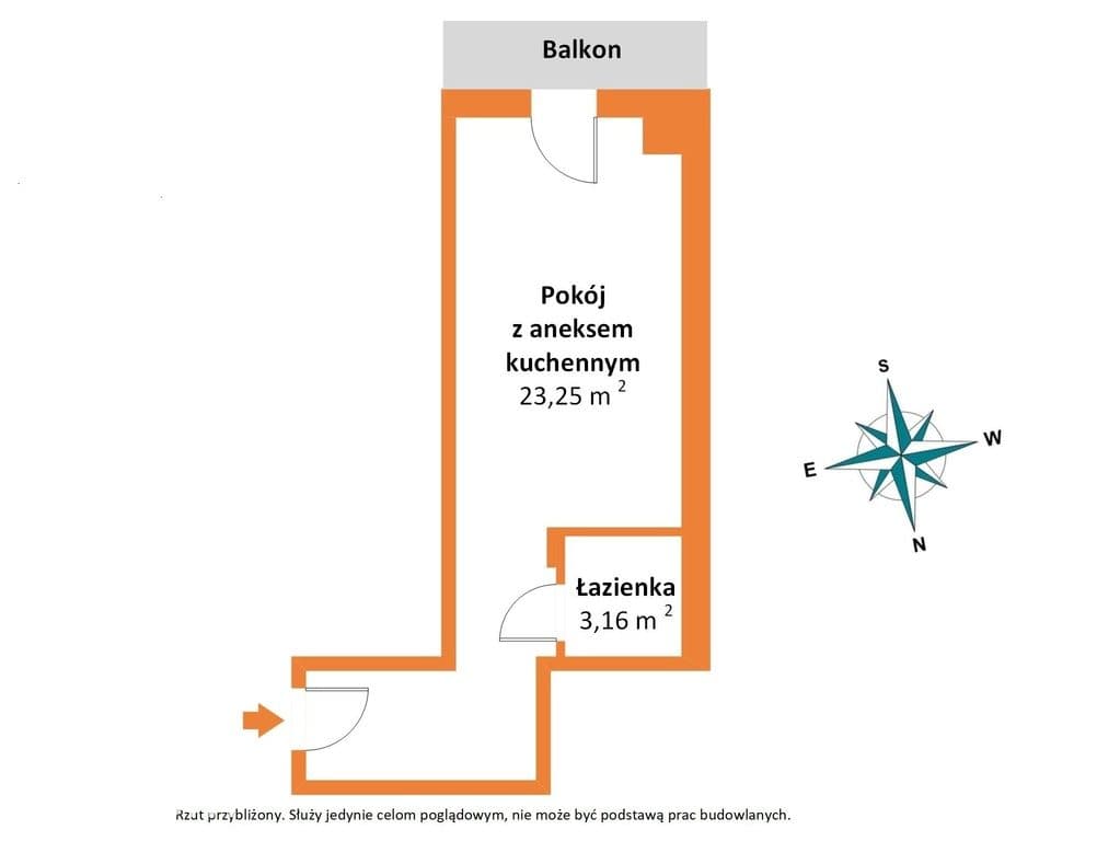 Słoneczne 26m² na Polesiu | Niskie opłaty 190 zł! - zdjęcie 3