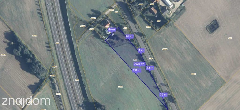 Działka z wydanymi warunkami zabudowy, NOWA CENA 7030m2 , prywatność - zdjęcie 7