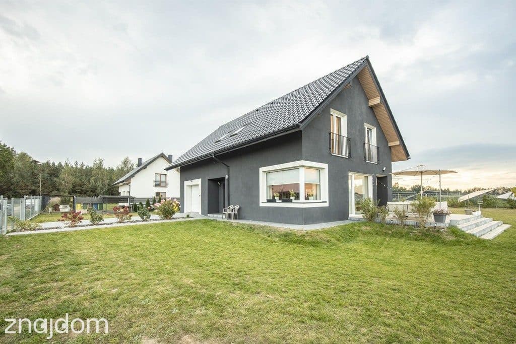 Nowoczesny dom 156 m² z pompą ciepła na działce 2001 m²–Wrzeszczewice - zdjęcie 3