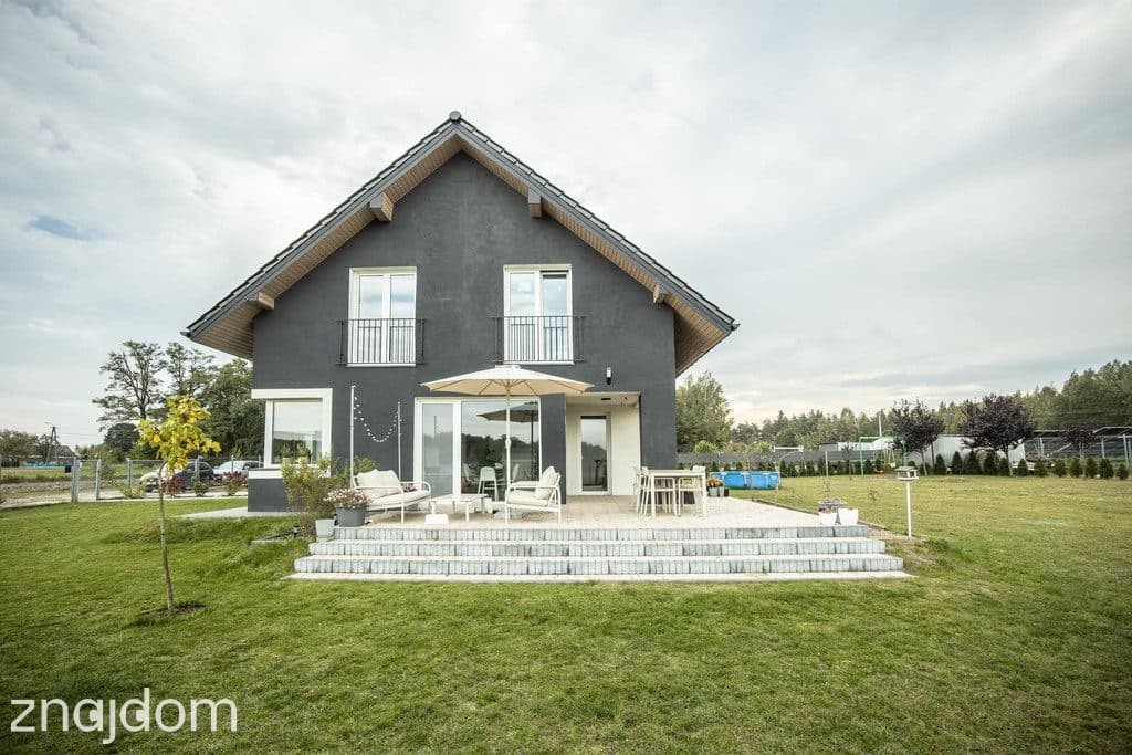 Nowoczesny dom 156 m² z pompą ciepła na działce 2001 m²–Wrzeszczewice - zdjęcie 7