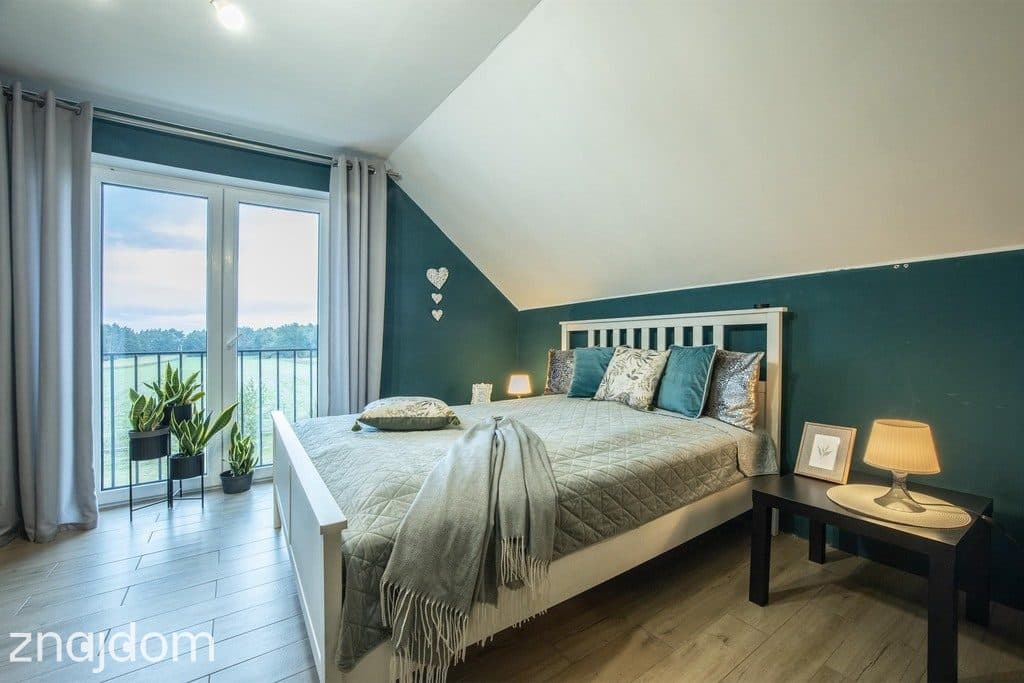 Nowoczesny dom 156 m² z pompą ciepła na działce 2001 m²–Wrzeszczewice - zdjęcie 10