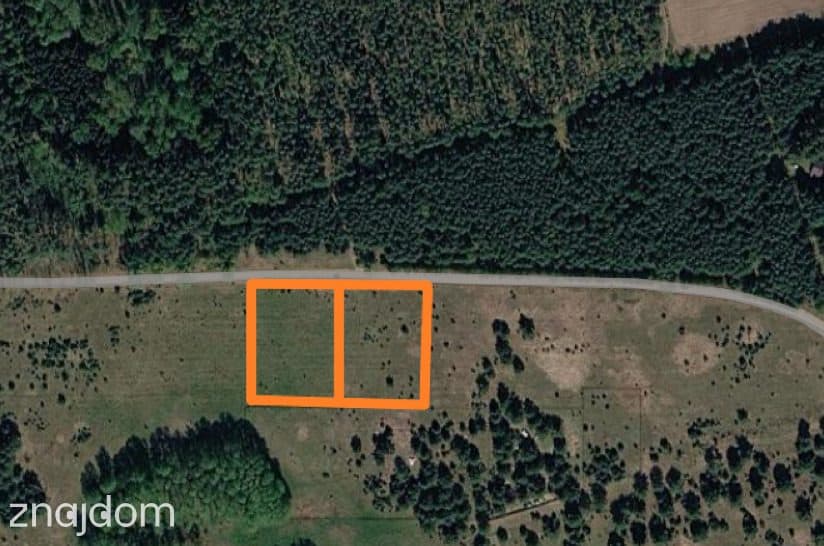 Dwie działki pod zabudowę letniskowo-usługową pod lasem – Silna