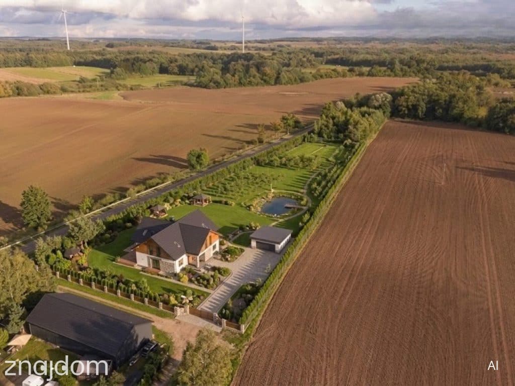 Działka z wydanymi warunkami zabudowy,  NOWA CENA 7030m2 , prywatność