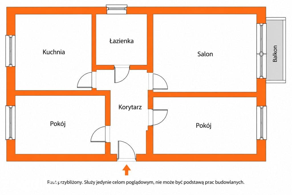 3 pokoje | Balkon | 2 piwnice | Wyposażenie w cenie | Oś. Kopernika - zdjęcie 7