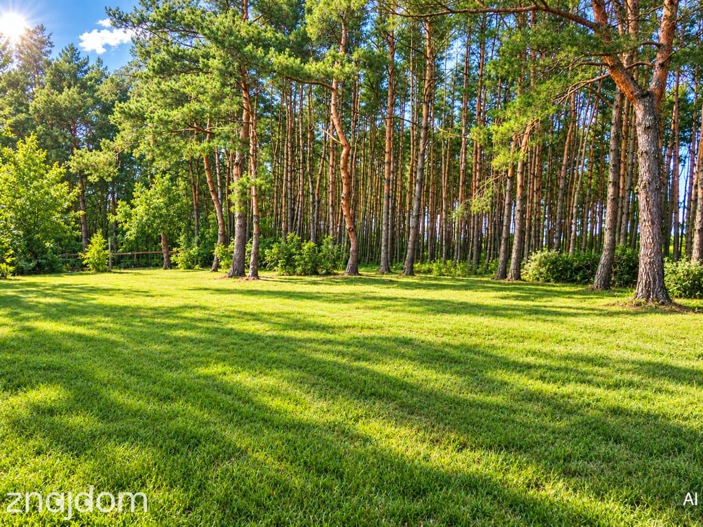 Ogrodzona działka budowlana z własnym lasem, studnią i prądem - 2064m2 - zdjęcie 5