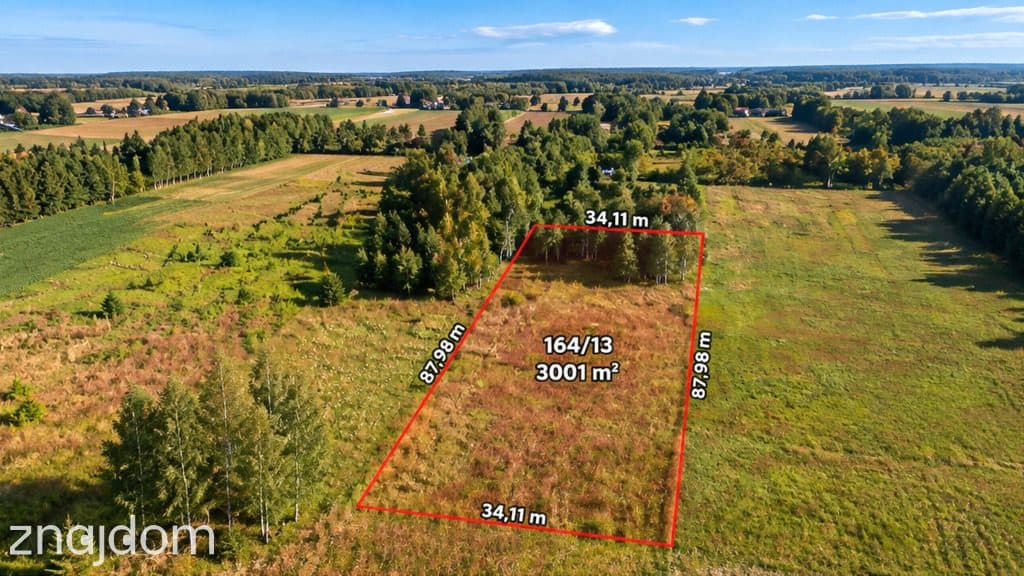 Szymaki | 3001 m² | Pod dom jednorodzinny - zdjęcie 6