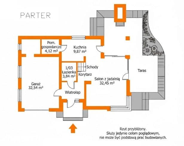 Nowoczesny dom 156 m² z pompą ciepła na działce 2001 m²–Wrzeszczewice - zdjęcie 5