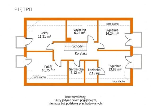 Nowoczesny dom 156 m² z pompą ciepła na działce 2001 m²–Wrzeszczewice - zdjęcie 6