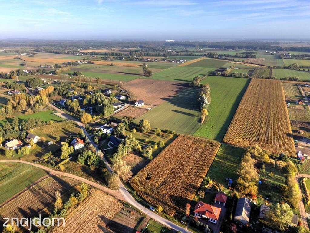 Działka budowlana 935 m² z WZ, Grzebienisko - gaz i kanalizacja - zdjęcie 5