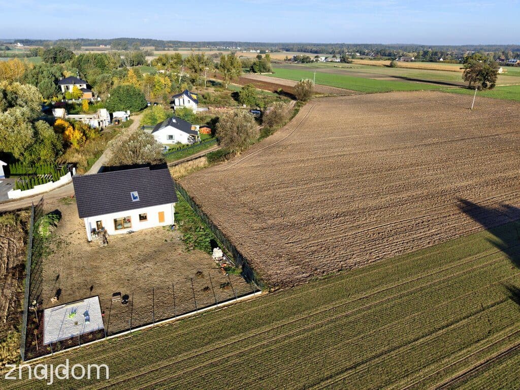 Działka budowlana 935 m² z WZ, Grzebienisko - gaz i kanalizacja - zdjęcie 7