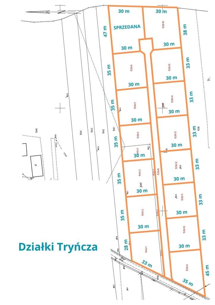 Buduj od razu! Działka 1001 m² WZ, Jagiełła - zdjęcie 7