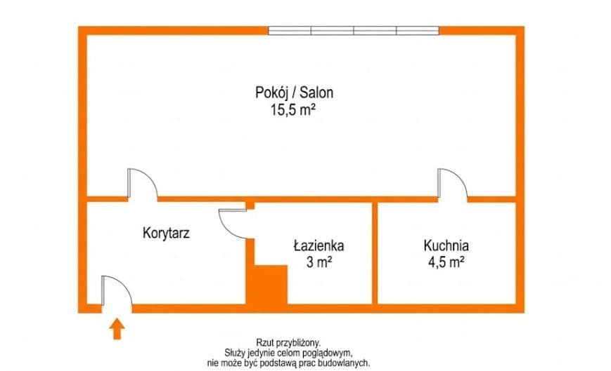 Kawalerka 27 m2 Dzierżoniów - zdjęcie 7