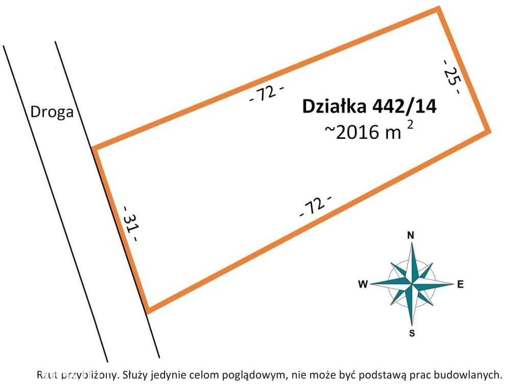 Działka budowlana 2000m2, media, asfalt, ogrodzona - zdjęcie 4