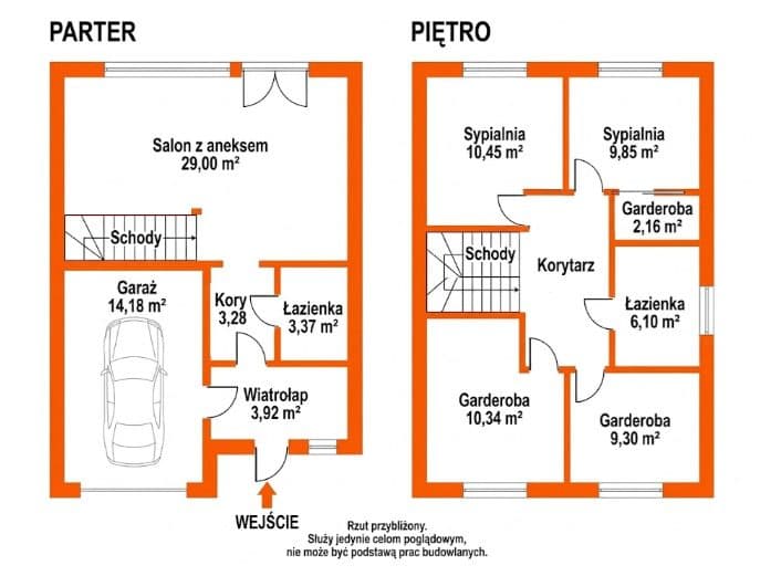 Skrajny szeregowiec 114 m² | Ogródek 90 m² | 2 Garaże | Racula - zdjęcie 6