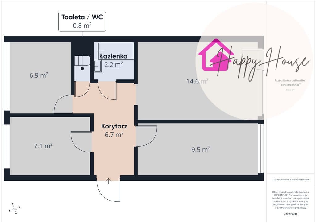 3-pokojowe mieszkanie przy ul. Dworcowej w Olsztyn - zdjęcie 16