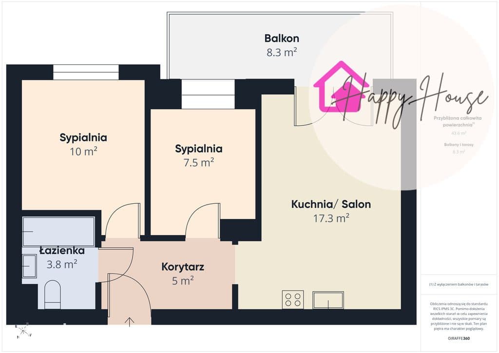 3 pokojowe, winda, 2018r, duży balkon - zdjęcie 17