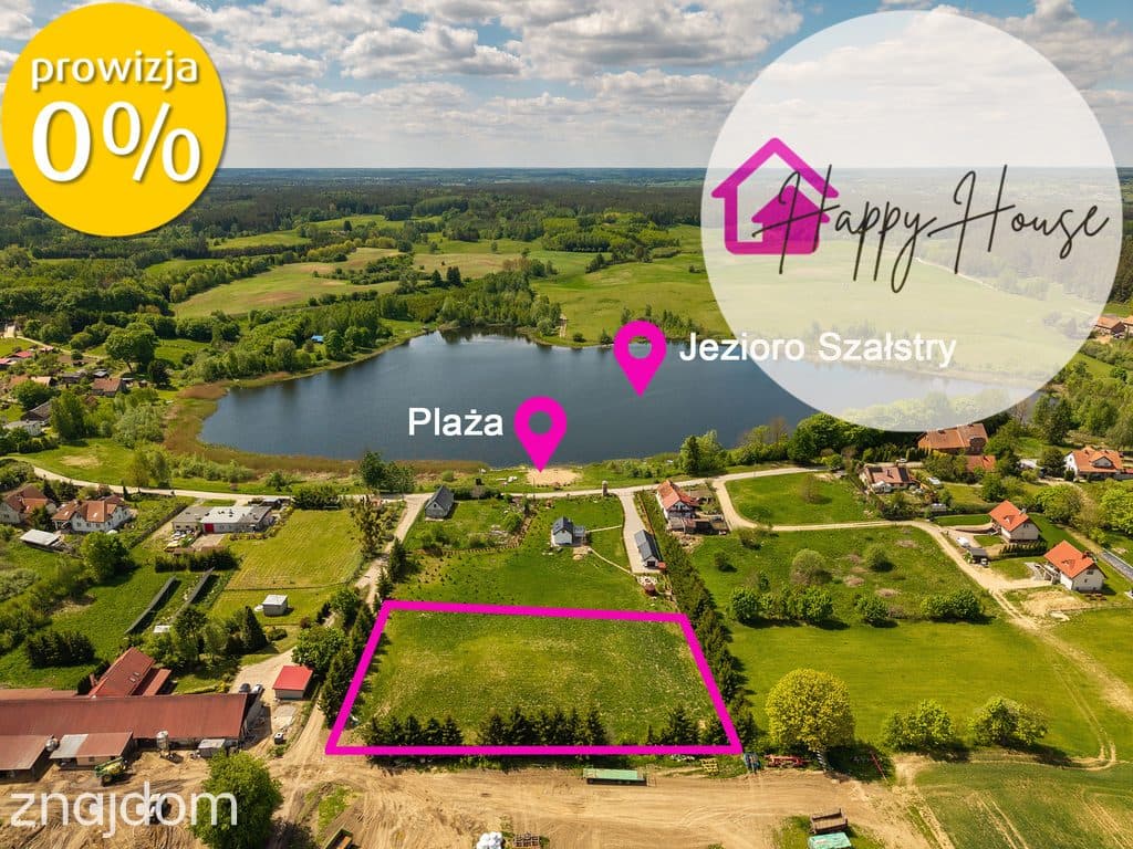 Działka 4800 m2 nad jeziorem Szałstry, WZ - zdjęcie 2