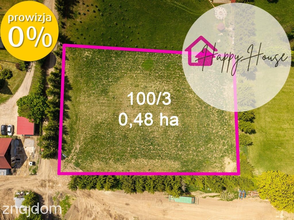 Działka 4800 m2 nad jeziorem Szałstry, WZ - zdjęcie 6