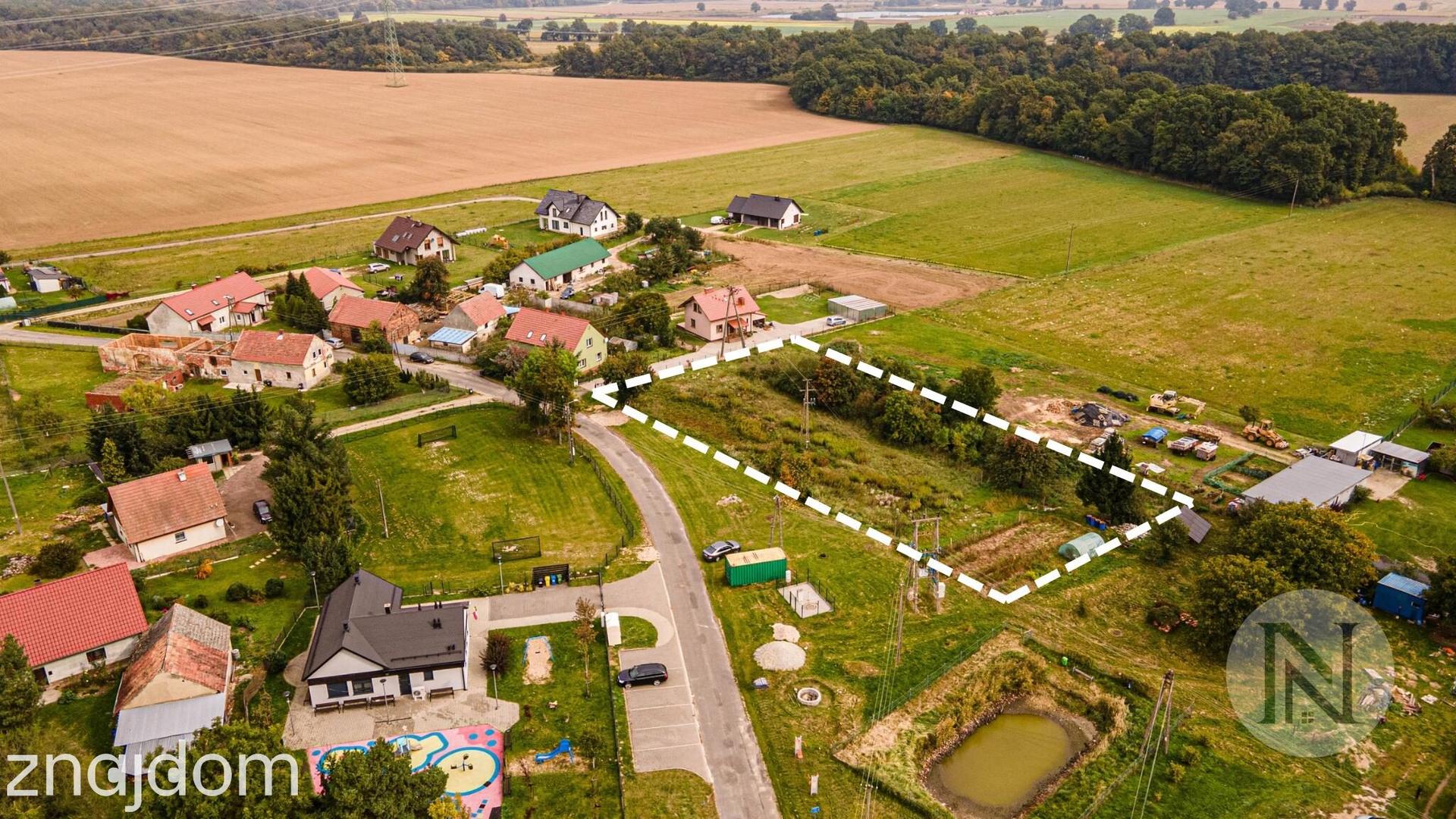 Działka budowlana w centrum Kobylnik – idealne miejsce na Twój dom!