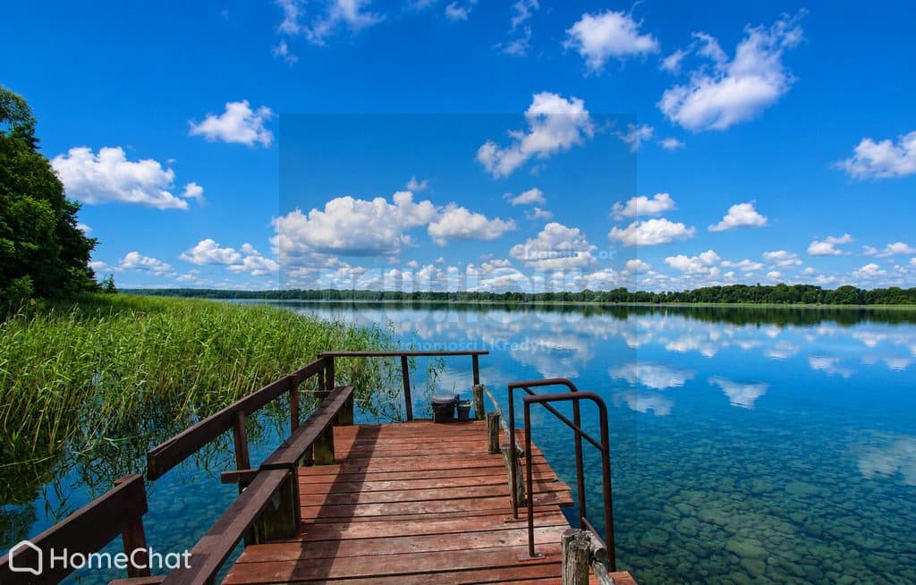 Wyjątkowa działka nad jeziorem Woświn