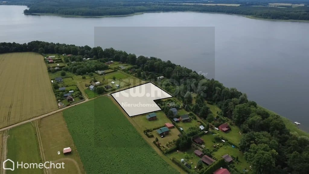 Wyjątkowa działka nad jeziorem Woświn