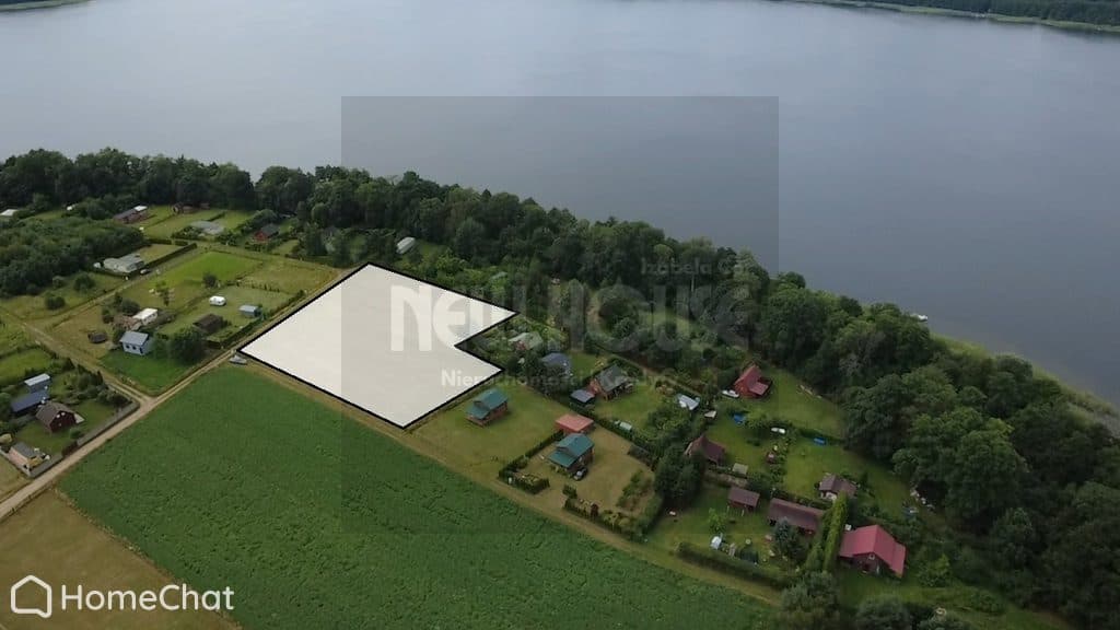 Wyjątkowa działka nad jeziorem Woświn
