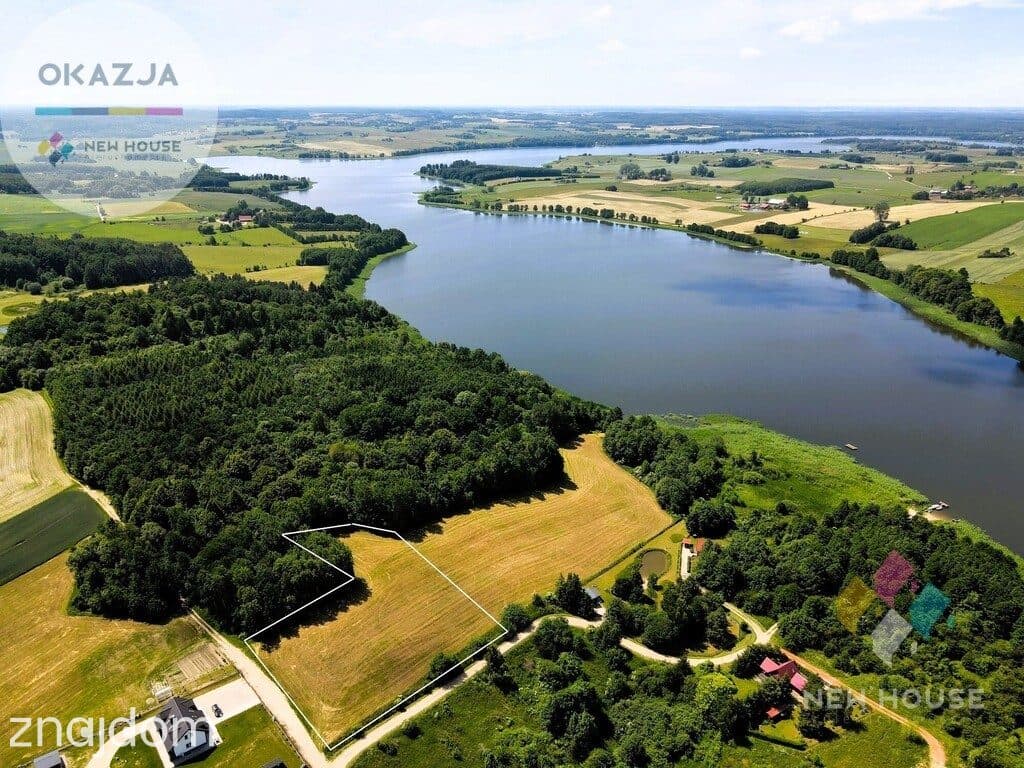 Z możliwością zabudowy, widokiem na jezioro